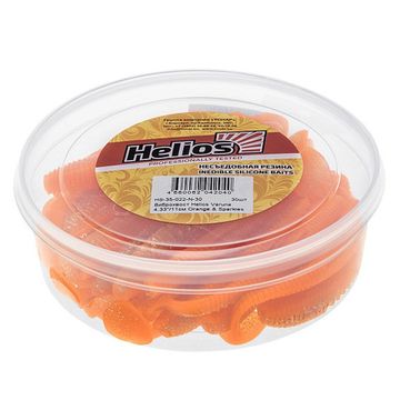 Виброхвост несъедоб. Varuna 4,33'/11см Orange & Sparkles 30шт. (HS-35-022-N-30) Helios