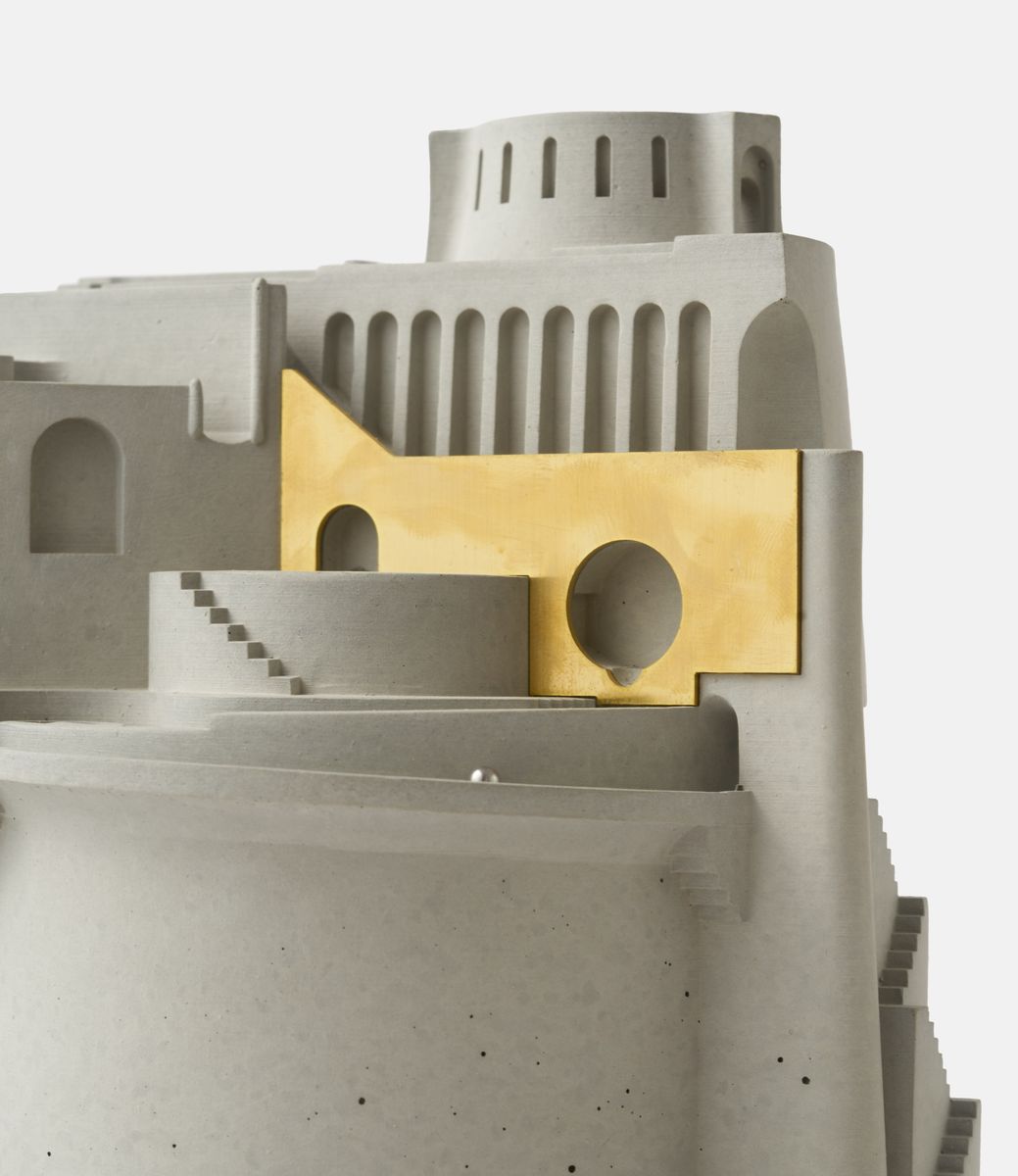 Material Immaterial Concrete Fable — кинетическая скульптура из бетона