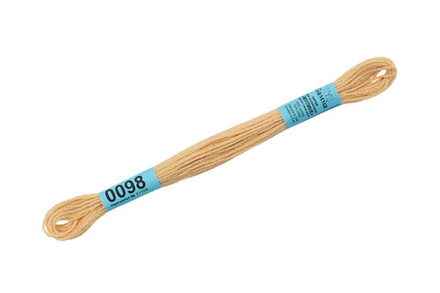 Мулине "Gamma" , 100% хлопок, 8 м, №0098