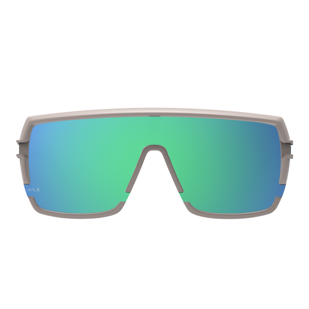 Спортивные очки HILX Youngblood Matt Grey Ocean Blue / Green Blue Lens