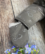 Комбинезон-трансформер (2в1) Модель: 025 "Облачка" (ИП Петрова Г.Г.) (Цвет: Оливковый, Размер: 74-80)