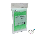 Губка для мытья посуды и кухонных поверхностей в полиэтиленовой ворсистой сетке Sungbo Cleamy Clear Scrubber средней жесткости, 1 шт.