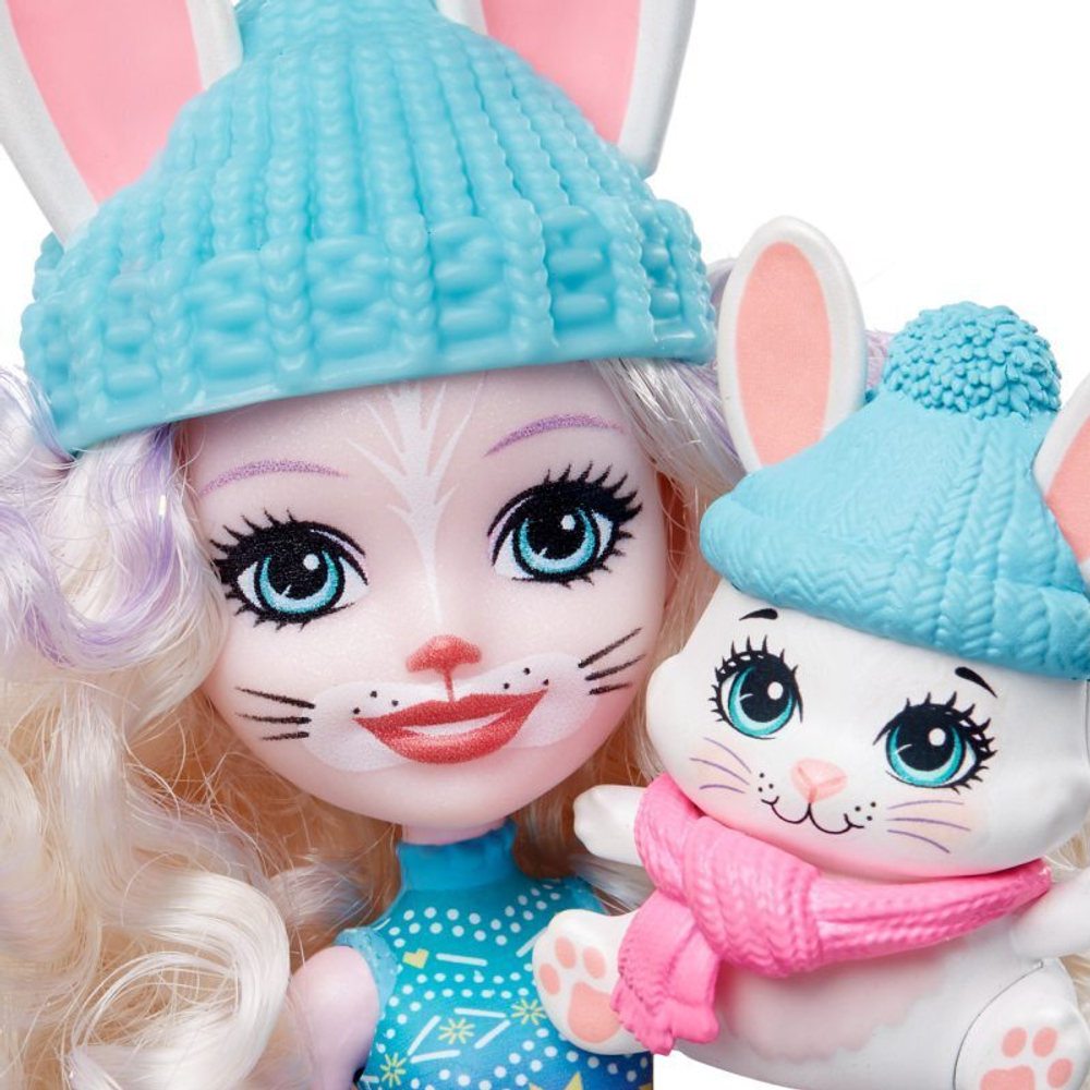 Кукла Mattel Enchantimals Снежная Долина Шале в горах, с питомцем, GJX50  купить в Москве | Доставка по России.