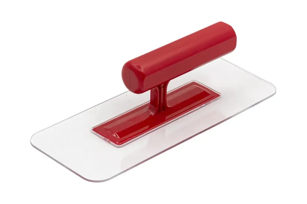 Кельма-гладилка для жидких обоев прозрачная, 220х90мм, 27-2-000