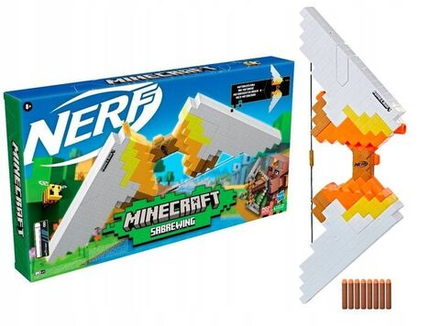 Игрушечное оружие HASBRO Nerf Minecraft Sabrewing - Лук нерф майнкрафт бластер - Нерф F4733