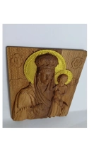 Освященная Икона Божией Матери «Призри на смирение" из дуба