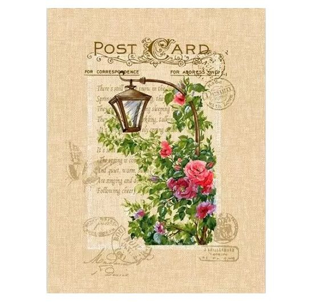 Кухонные полотенца набор / Комплект полотенец / Полотенца для кухни 3шт / 45х60см / рогожка