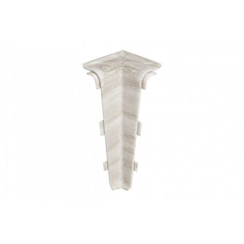 Угол внутренний для плинтуса ПВХ Aberhof 70мм, 7019 Дуб Антарио (2 шт)