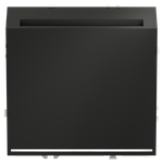 Выключатель встраиваемый VOLTUM S70 карточный 16А, (графит)