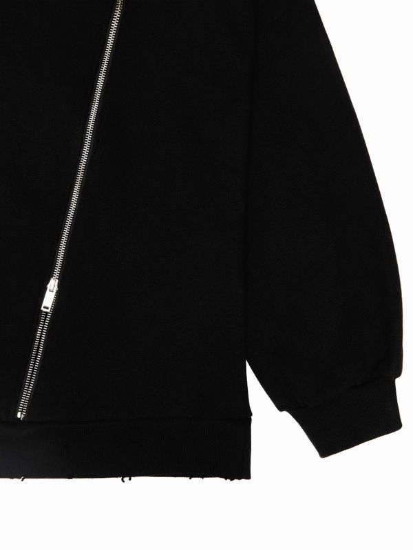 Худи Zip черный - фото 3