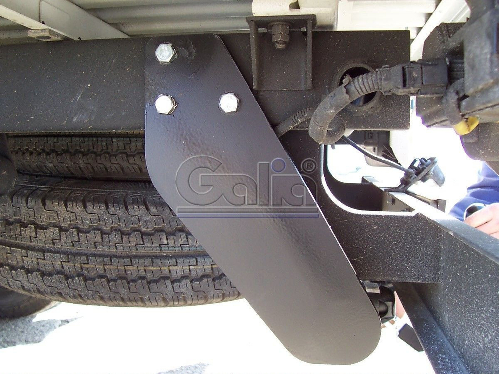 Фаркоп оцинкованный Galia K026C для KIA K 2500 бортовой 2003-(паспорт и сертификат в комплекте)(без электрики)