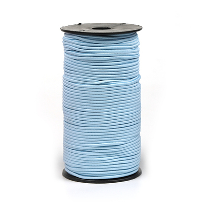 Шляпная резинка, d 3 мм, голубой