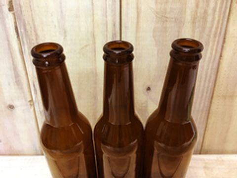 Комплект стеклянных бутылок 0,33 литра