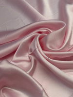 Шелк атласный розовый