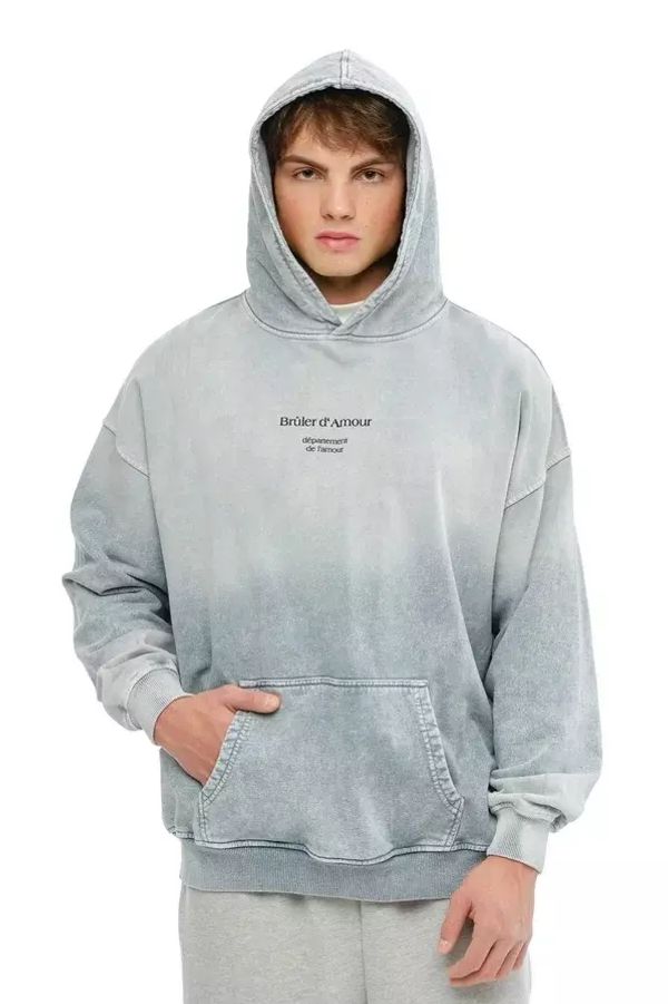 Худи Garment Investigation серый - фото 7