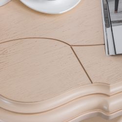 Кованый стол консоль Аделаида-2 Айвори