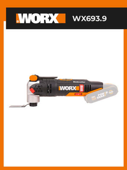 Реноватор аккумуляторный WORX WX693.9