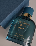 Dolce&Gabbana Light Blue Forever Pour Homme (Коробка парфюма без слюды, парфюм новый, распаковка для фото)