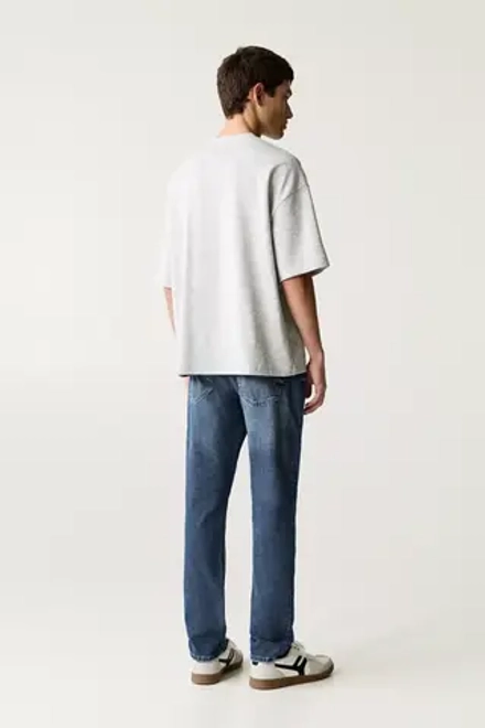 PULL&BEAR ДЖИНСЫ, ТЕМНО-СИНИЙ