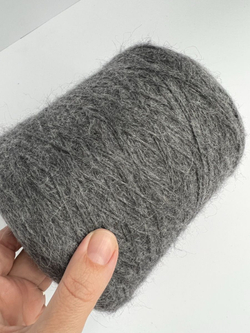 Пряжа для вязания альпака теплая пушистая