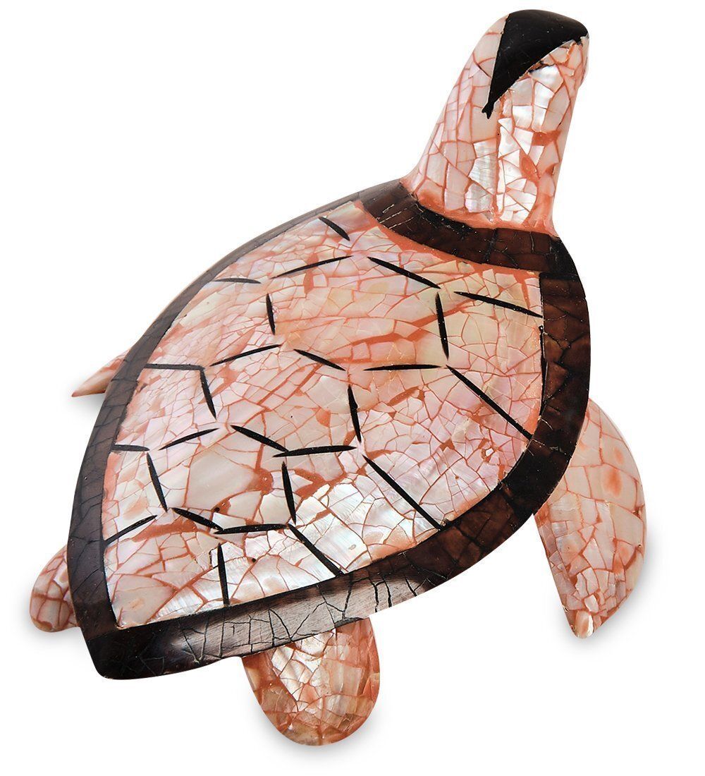 54-015-01 Декоративное изделие из перламутра «Черепаха»