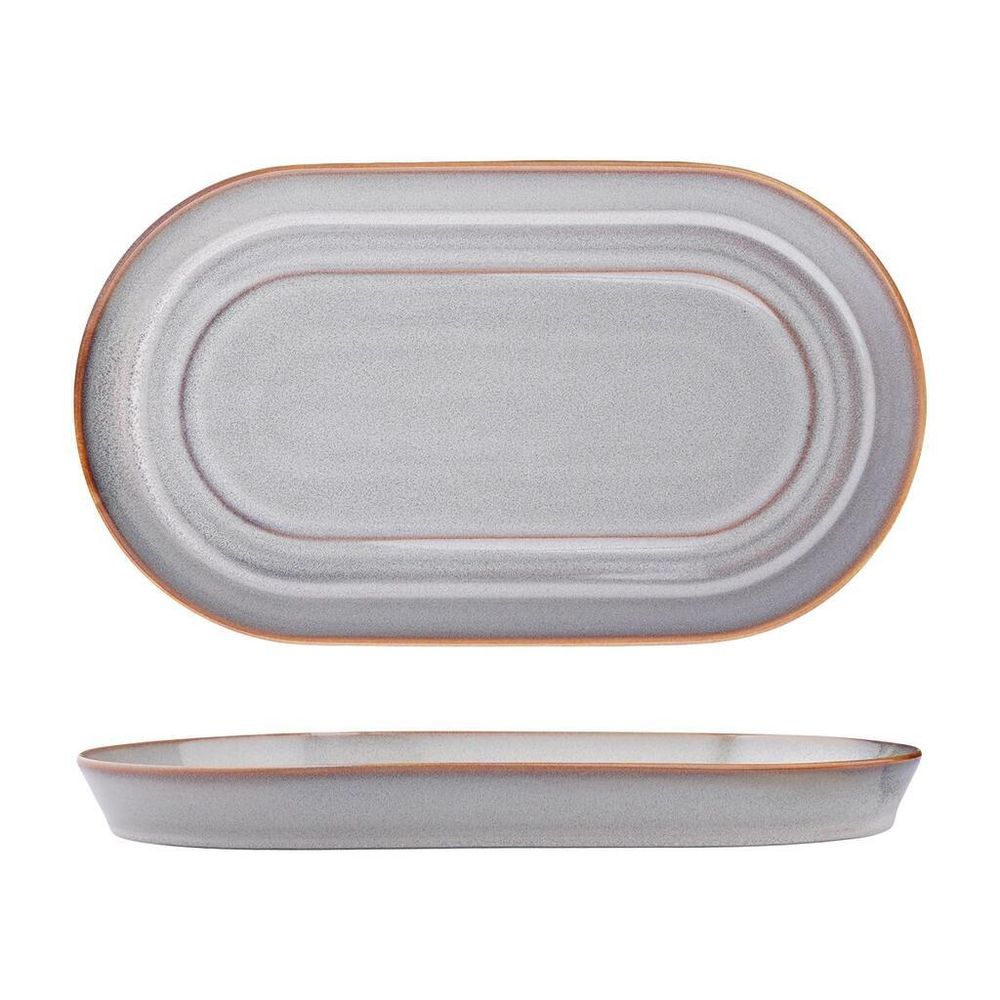 Блюдо овальное 30*16,5 см h3 см Evolution Mont Blanc P.L. Proff Cuisine [3]