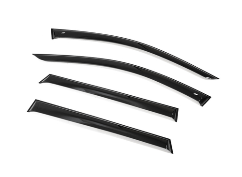 Дефлекторы боковых окон Cobra Tuning на Audi A6 Allroad 2000-2006 (С5)/Audi A6 Avant 1997-2004 арт.A10700