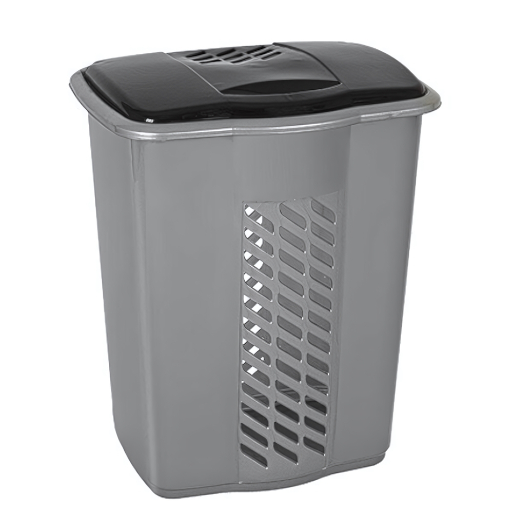 Корзина для белья большая 60 лт стальной