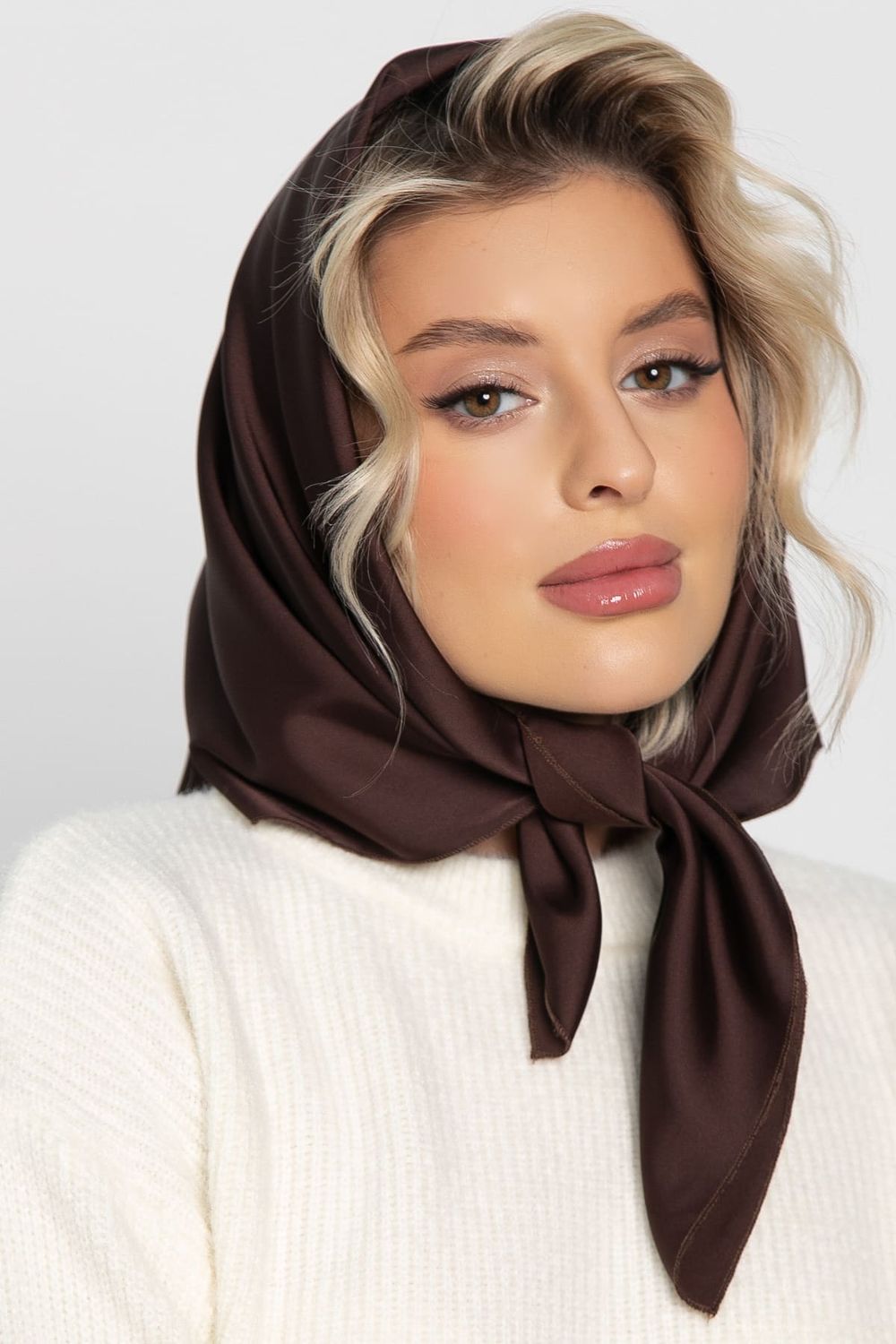 Косынка с завязками (шоколад) КЗВ9-53М LT Collection