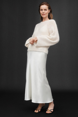 ZARA СВИТЕР ИЗ СМЕСОВОЙ АЛЬПАКИ — 50TH ANNIVERSARY, ЭКРЮ