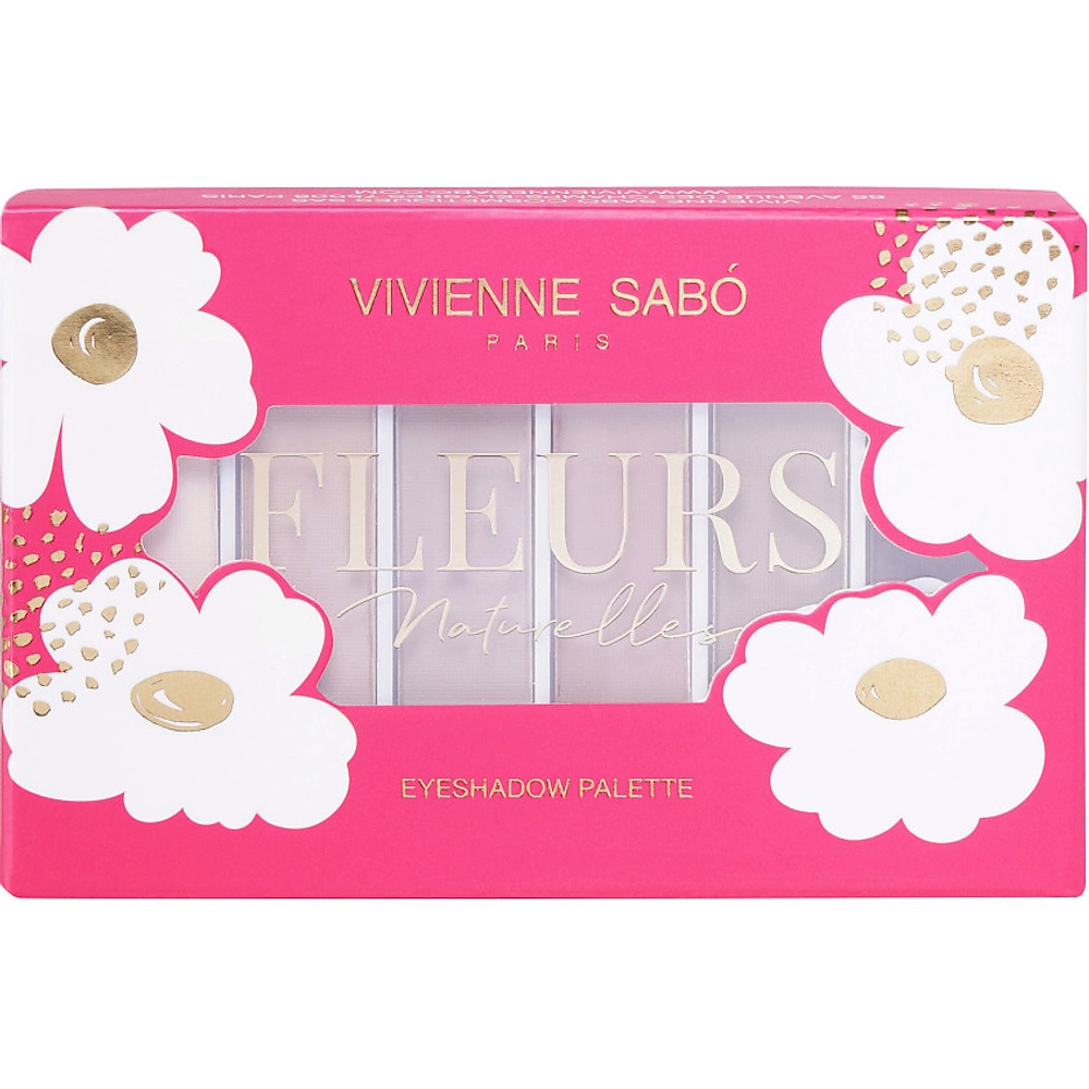 Vivienne Sabo Fleurs Naturelles 01 Палетка для теней