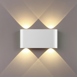 7192/4WL HIGHTECH ODL27 Настенный светильник белый/металл IP20 LED 4W 3000K 220V MAGNUM