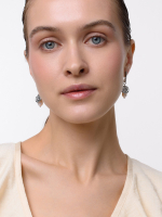 Серьги "Eye royal" Silver