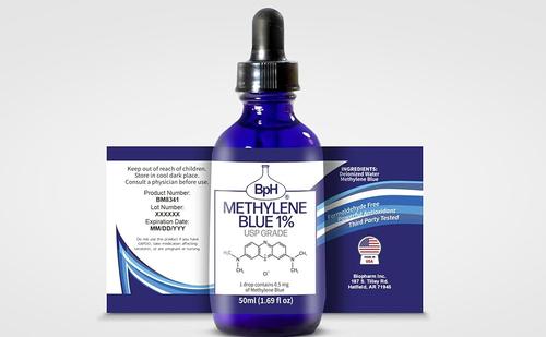 Methylene Blue 1%, USP (Pharmaceutical) Grade 50 ml.