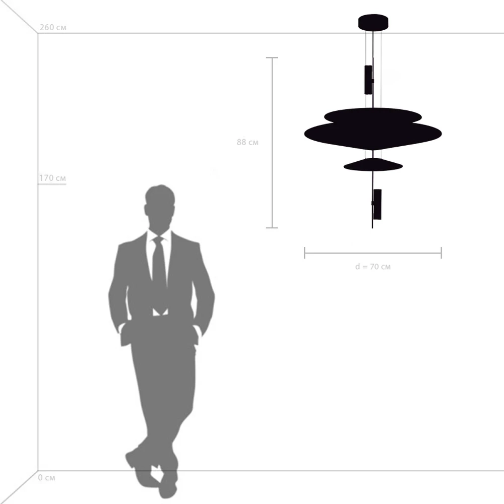 Подвесной светильник Lightstar VIOLA 814532