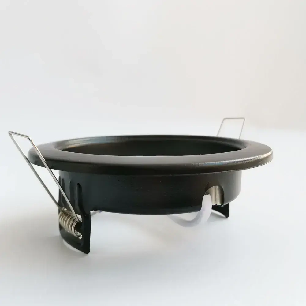 Встраиваемый светильник-основание EKS Optima GX53 матовый черный (до 17 Вт, IP 40) точечный, для натяжных потолков