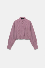 Рубашка с полосками - ZARA