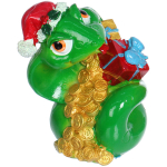 Фигурка новогодняя «Змея с подарками» 7*7*11 см, микс