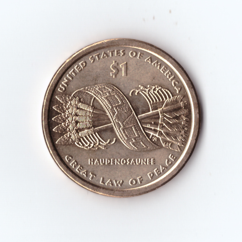 1 доллар 2010 Индианка Стрелы двор D