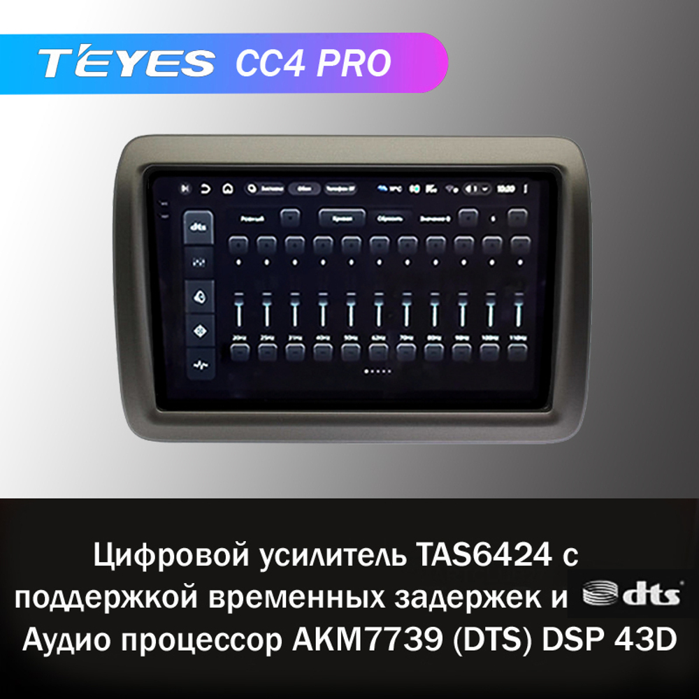 Teyes CC4 Pro 10,2" для Toyota Crown 1999-2003