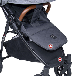 Детская прогулочная коляска Coletto Nevia VT Ewa grey