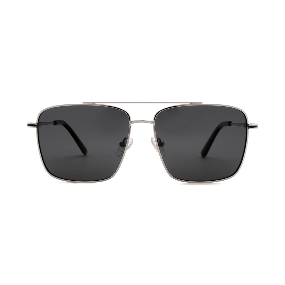 Очки Family Optic S4041 C3 пилот серебряные  с черным