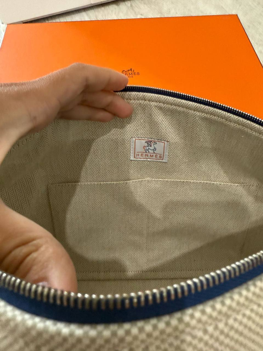 Сумка/косметичка Hermes Bride a Brac Cabriole Large