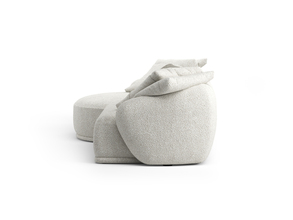 Shell диван с полукруглой оттоманкой