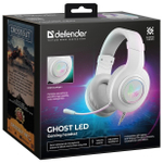 Наушники Defender Ghost LED белый