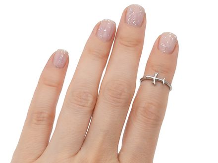 Фаланговое кольцо "Самолет"