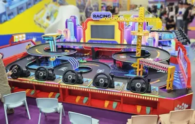 Игровой стол с гоночными машинками «Crazy Ride»