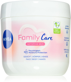 Nivea Family Care - легкий увлажняющий крем для лица, рук и тела /   450  ml  / GTIN 2800011212298