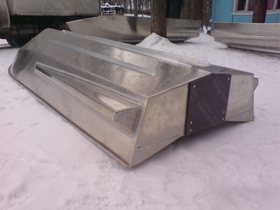 Алюминиевая лодка Мста-Н 3.5м с булями