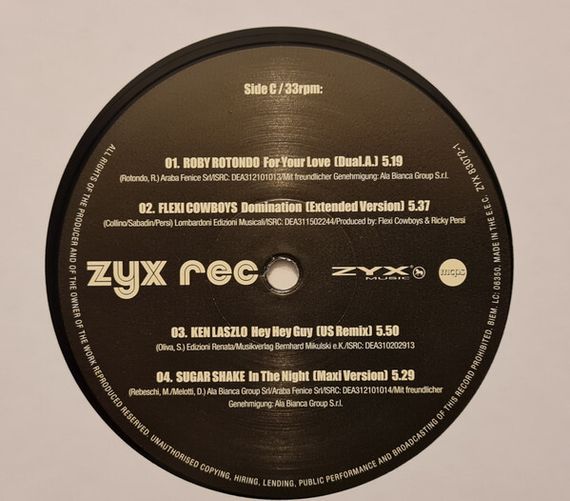 Various – ZYX Italo Disco - Best Of - Volume 4 Coloured LP